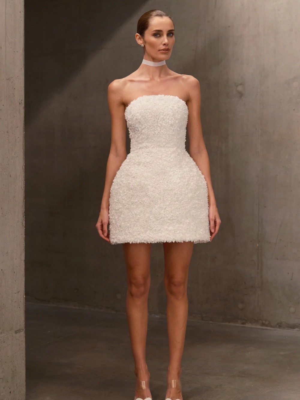 NADINE MERABI MAISY WHITE DRESS size XS (2)